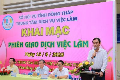 Đưa cơ hội việc làm đến gần hơn với người dân Đồng Tháp