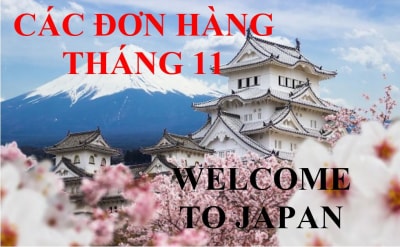 Tuyển 550 nam, nữ đi làm việc tại Nhật Bản theo hợp đồng thời vụ ngắn hạn 1 năm & dài hạn 3 năm