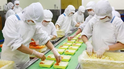 Tuyển gấp  10 nữ làm việc tại Nhật Bản đơn thực phẩm siêu thị