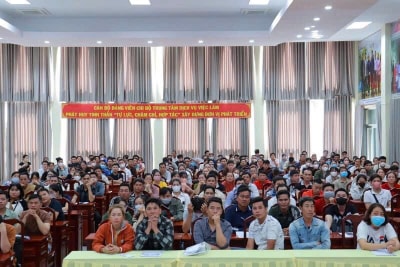 Nhiều đơn hàng phù hợp để người lao động trong tỉnh chọn đi xuất khẩu lao động