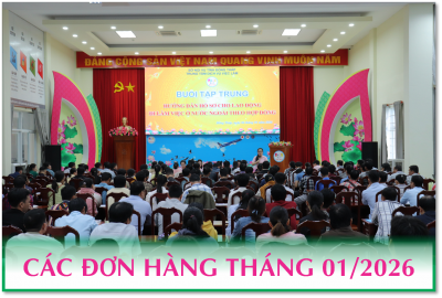 THÔNG BÁO TUYỂN THÁNG 01 NĂM 2026 Tuyển 600 nam, nữ đi làm việc tại Nhật Bản theo hợp đồng thời vụ ngắn hạn 1 năm & dài hạn 3 năm