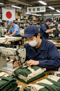 Tuyển gấp 5 nam làm việc tại Nhật Bản đơn hàng Sản xuất túi vải bạt