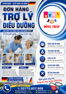 Tuyển gấp 60 nam nư làm việc tại Đức đơn hàng Trợ lý điều dưỡng