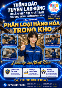 Tuyển gấp  30 nữ làm việc tại Nhật Bản đơn hàng Phân loại thực phẩm trong kho