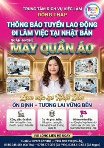 Căn cứ vào thông báo tuyển dụng lao động đi làm việc tại Nhật Bản của công ty đưa người lao động đi làm việc ở nước ngoài theo hợp đồng. Trung tâm...
