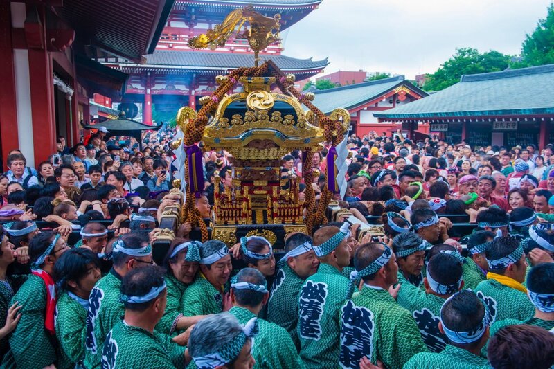 Lễ hội Nhật Bản Kanda Matsuri (tháng Năm)