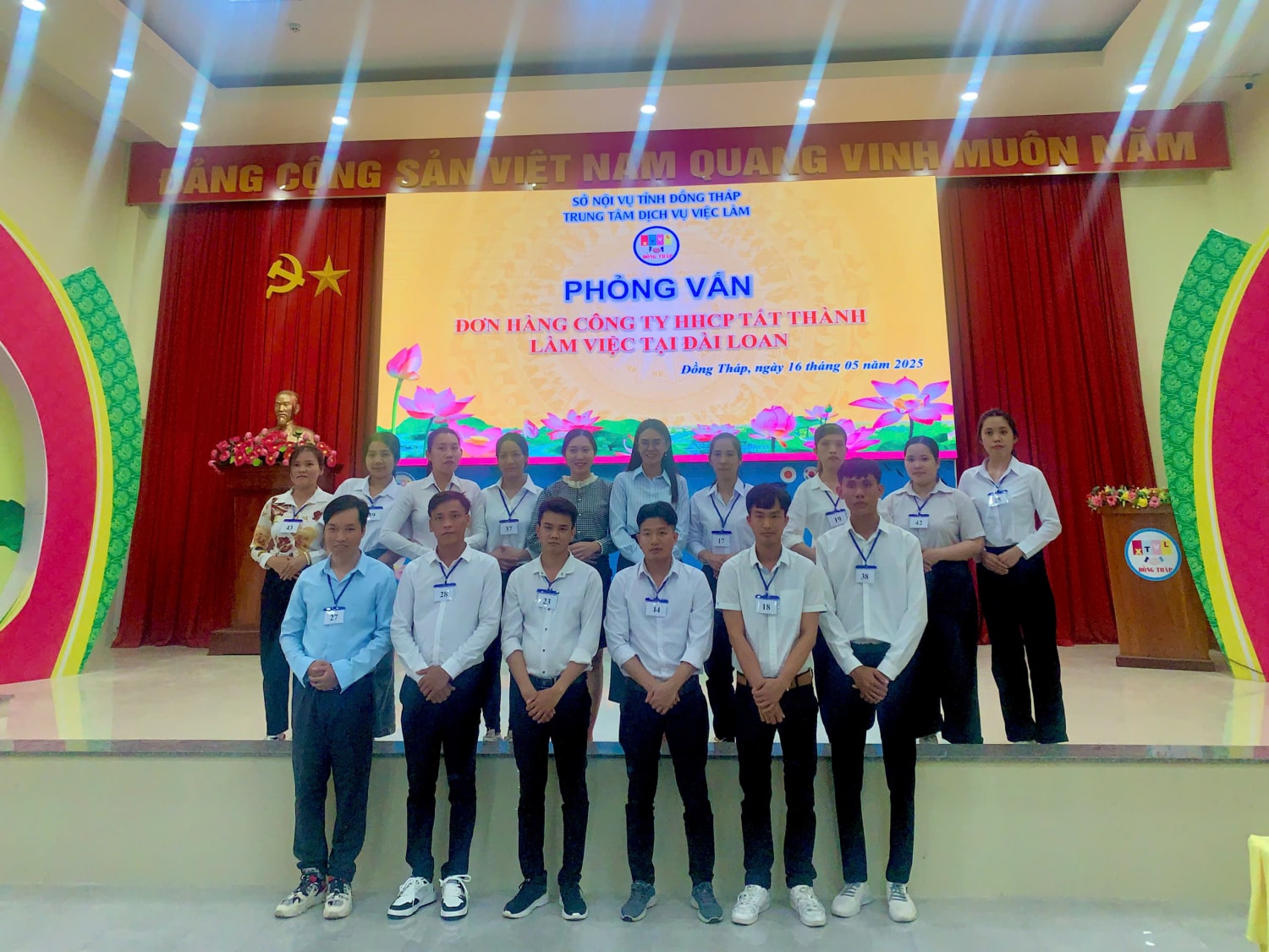 Thị trường Đài Loan tiếp tục hấp dẫn: 15 lao động đã trúng tuyển, cơ hội vẫn rộng mở với chi phí 0 đồng
