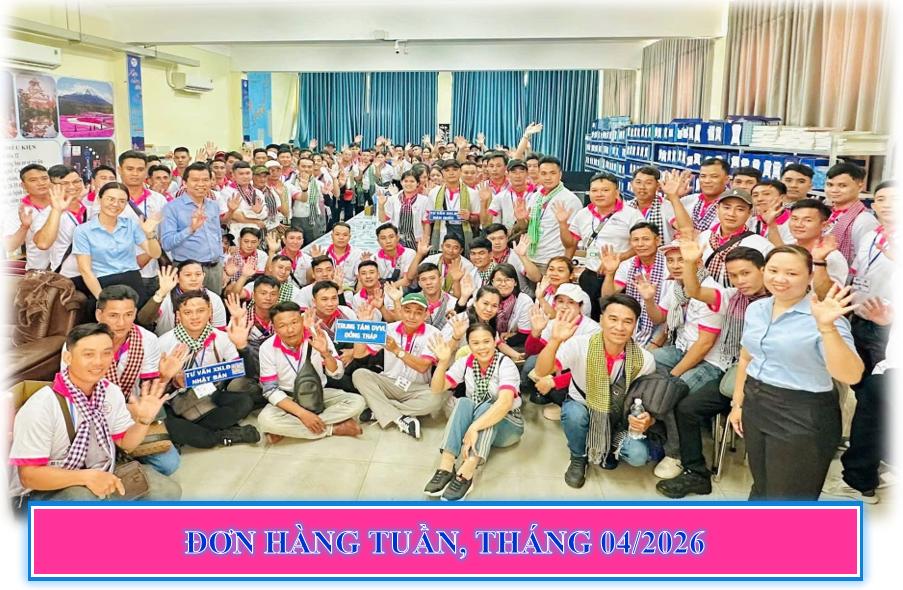 Thông báo Tuyển 45 nam, nữ đi làm việc tại Nhật Bản hợp đồng 3 năm