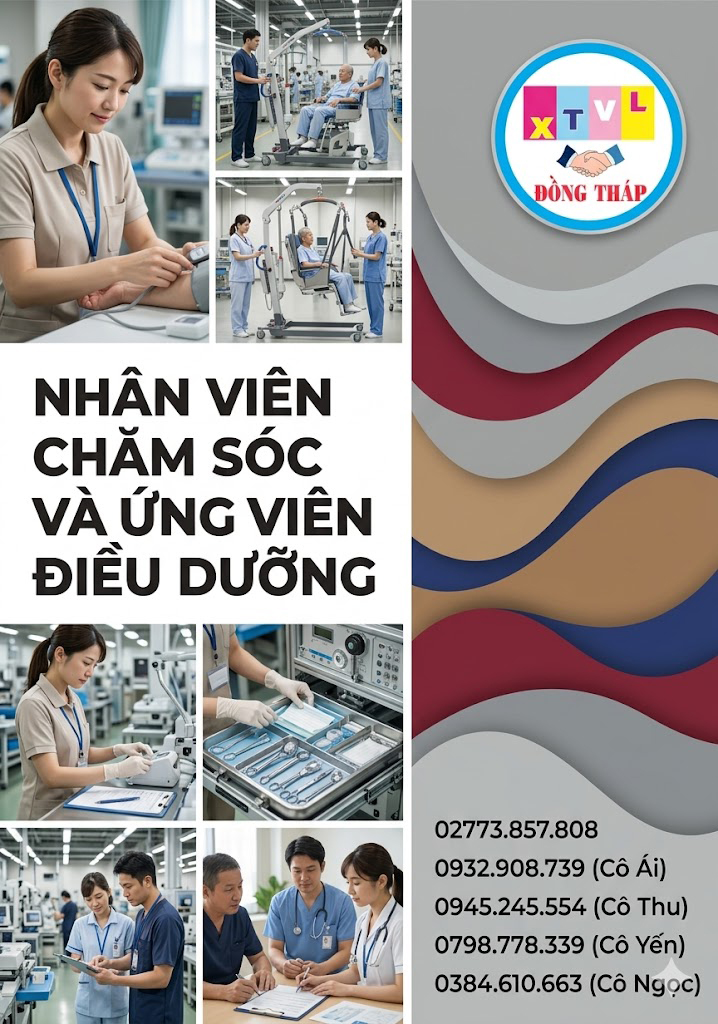 Tuyển gấp 60 nam nư làm việc tại Nhật chương trình EPA đơn hàng Nhân viên chăm sóc và ứng viên điều dưỡng