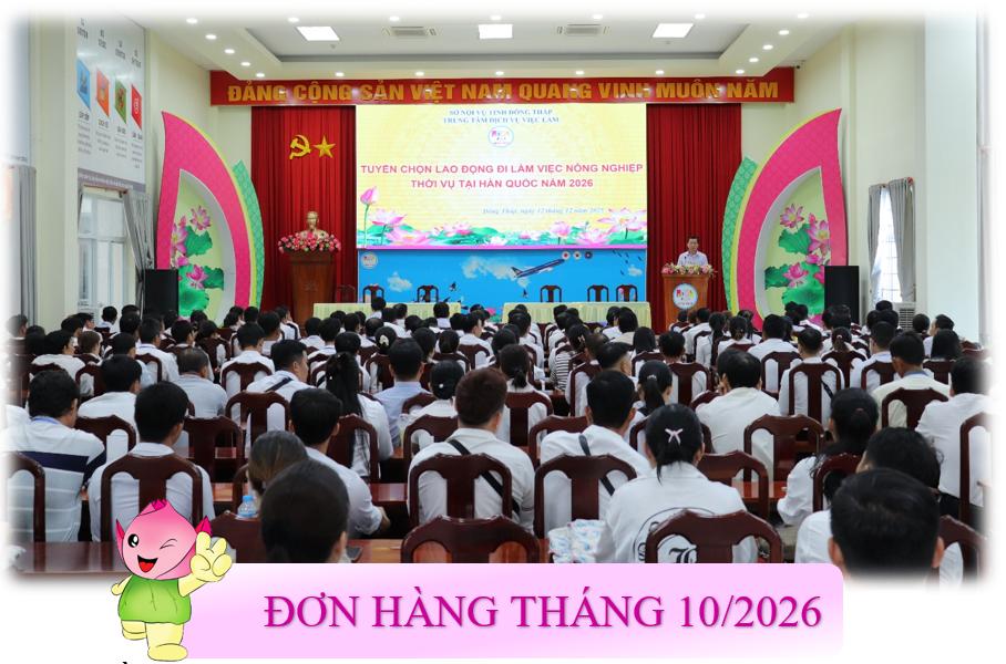 Thông báo Tuyển 600 nam, nữ đi làm việc tại Nhật Bản theo hợp đồng thời vụ ngắn hạn 1 năm & dài hạn 3 năm